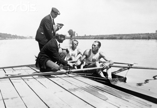 Jack Kelly and Paul Costello After Winning Olympic Double Sculls