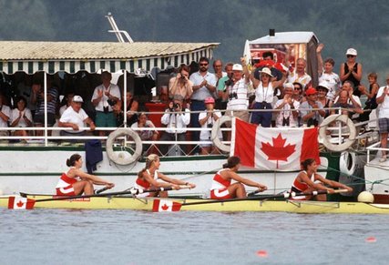 1992-Jessica Monroe, Brenda Taylor, Kay Worthington, Kirsten Barnes CAN