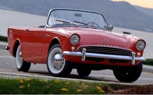Dr. No - 1961 model Sunbeam Alpine Series II