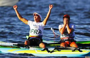 29-Fransız Yelkenciler RS X teknesinde birinci oldular